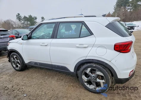 2022 Hyundai Venue Sel z USA, uszkodzony, nr VIN KMHRC8A3XNU158296